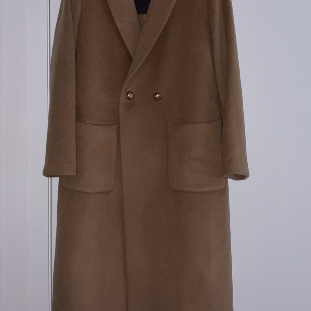 Roberto Cavalli Tan Trench Coat